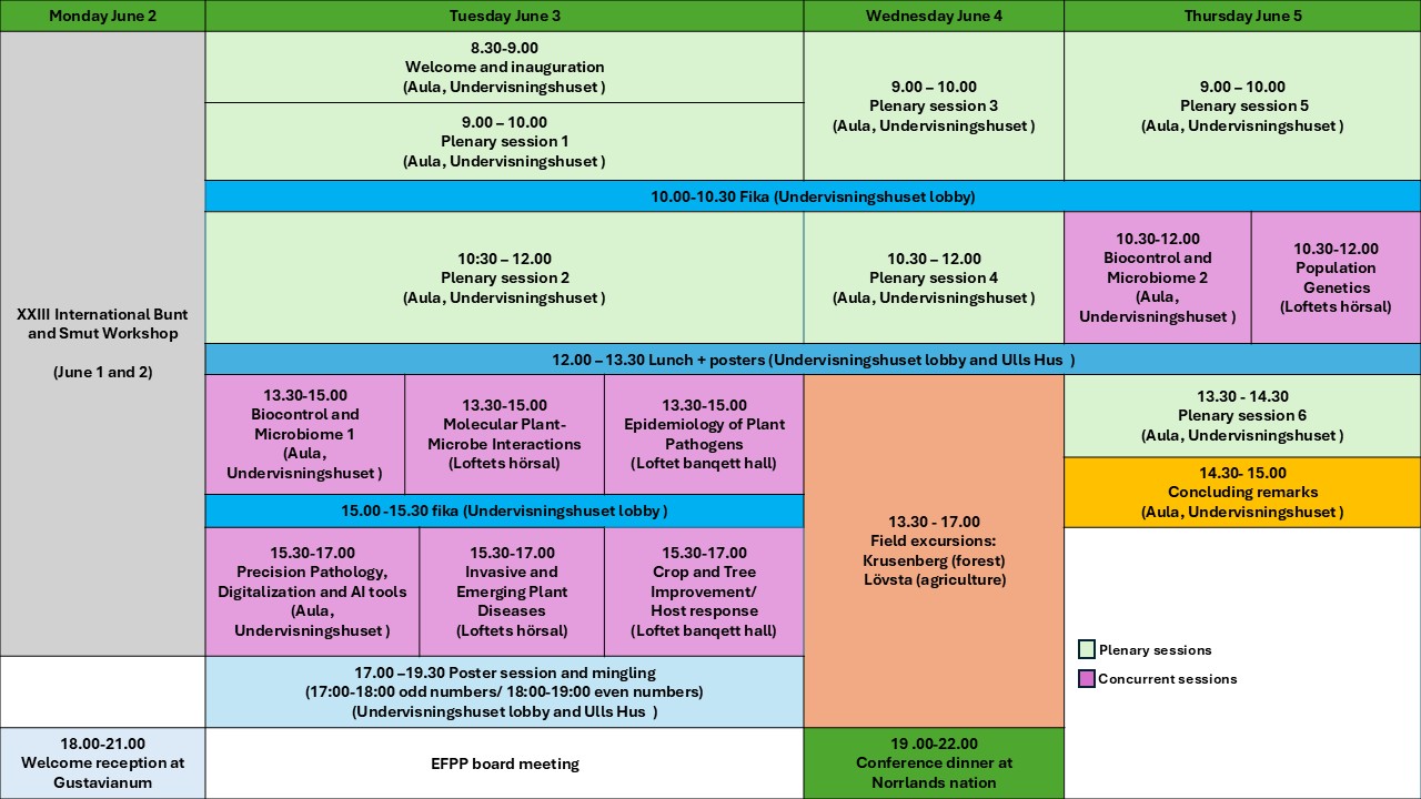 Program overview